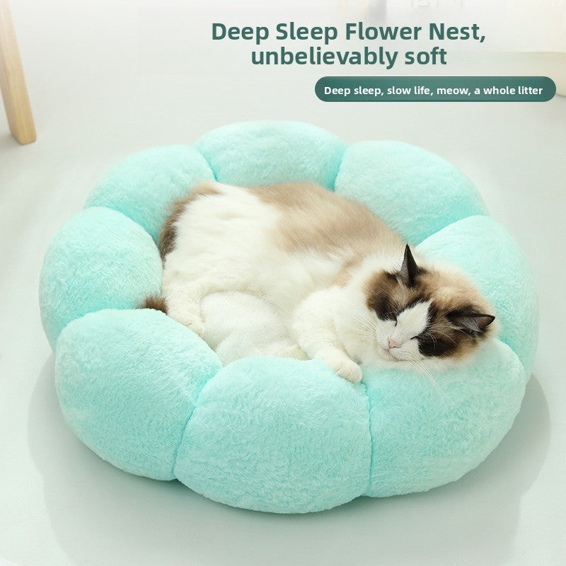 Soft Round Calming Bed