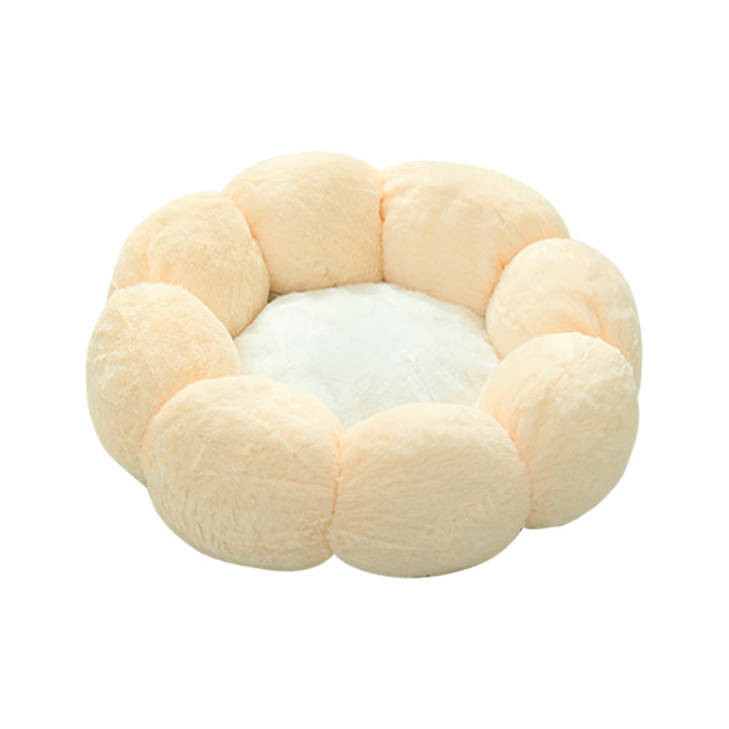 Soft Round Calming Bed