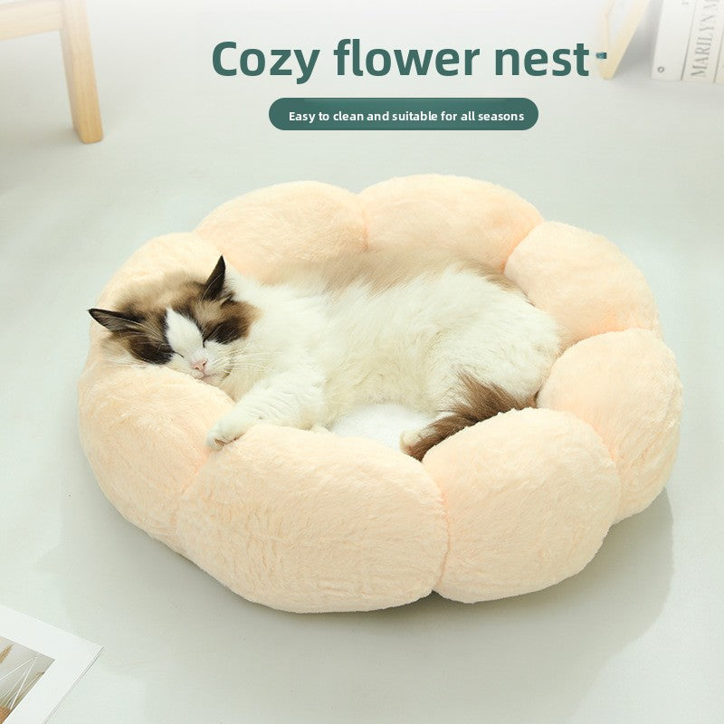 Soft Round Calming Bed