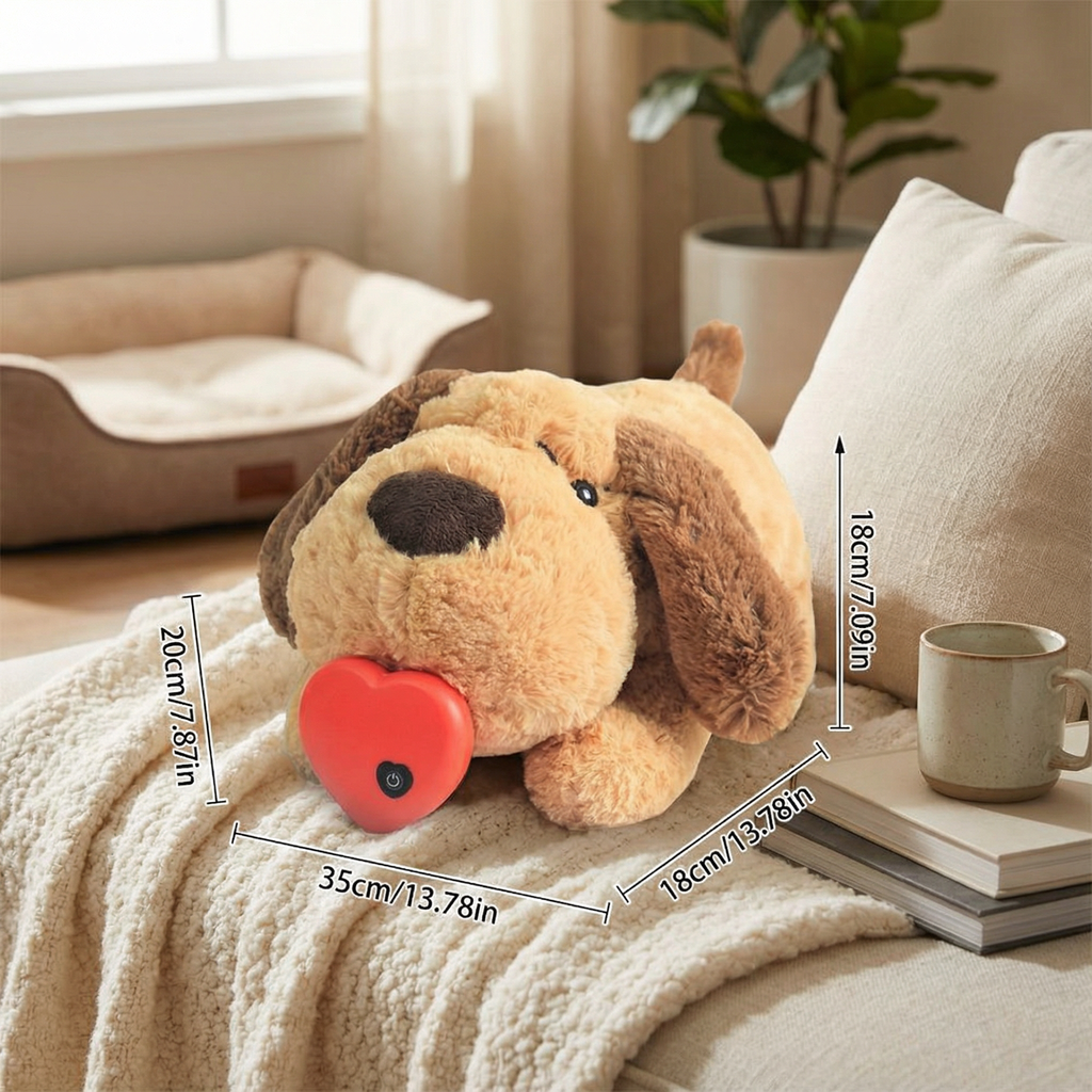 Calming Heartbeat Comfort Plush for Pets